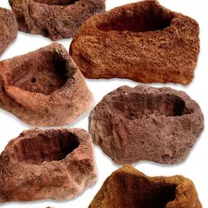 돌화분 다육이 옹기이 산석인테리어 분갈이 도자기 테라코타 미니 선인장 야생