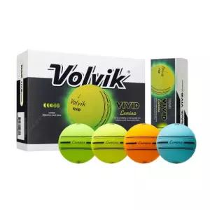 볼빅 비비드 루미나 듀얼 코어 골프공 3피스 12알