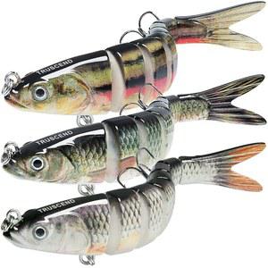 트러스센드 쉬운 캐치 수영맥스와 BKK 훅, 더 많은 물림을 위한 마법 같은 소음과 진동 동작, 배스 트라우트 월 크래피를 실물 낚시 미끼, 최강의 다이나이마 섬유 결합 수영 미끼