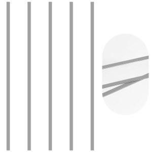 모든 회전식 종이 트리머용 티니데야 5개 교체용 절단 매트 커터 패드 교체 액세서리, 회색(12인치)