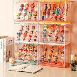 투명 피규어 진열케이스 아크릴 장식장 방진수납함 정리함