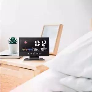 [무료배송] 올인원 기상 디지털 시계 습도계 탁상 인테리어 알람시계