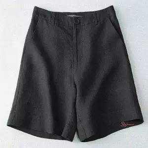 여성 반바지 팬츠 여름 뒷밴딩 마바지 캐주얼 린넨vwx433