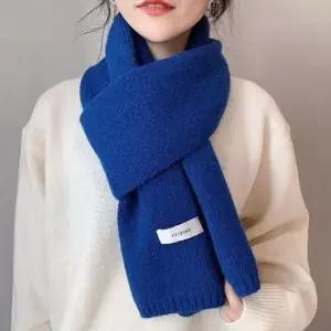 커플목도리 겨울 니트 목도리 12컬러 커플 패션 기본 머플러 1P