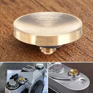 내구성 트리거 황동 셔터 릴리즈 버튼 Fuji FujiFilm X100F/X/T XT2 X-T10 XT20 XT30 XE 4 Sony Nikon 용