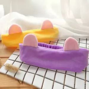 [오너클랜]TBZ 극세사 토끼 헤어밴드(퍼플) G