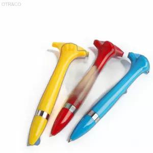 넘버원 엄지 따봉 디자인 팬시 볼펜 10P 세트 캐릭터문구 아이디어상품 초등학생선물