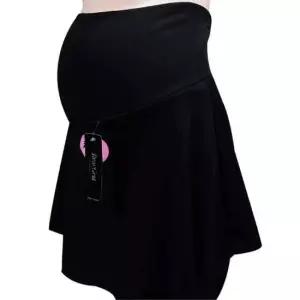 예쁜 복대형 임부 기모 플레어 치마레깅스