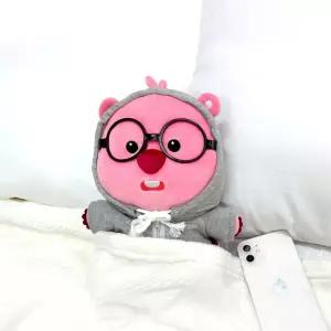 잔망루피 인형 25cm(후드)캐릭터 봉제 장식 장난감 완구 어린이선물 날선물