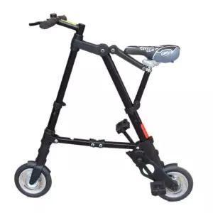 8인치 10인치 경량 접이식 삼각형 클래식 소형 자전거