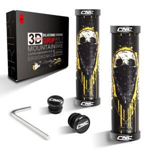CNC 자전거 핸들바 그립, MTB 실리콘 그립 디자인, 산악 자전거용 젤 /BMX / 자전거. u2026