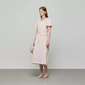 [롯데백화점]DEWL 셔링넥 벨티드 원피스 D252MSE045