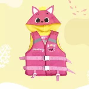 핑크퐁 구명조끼 25kg 아이 유아 어린이 물놀이 이용품 스윔자켓 수영장 워터파크 워터풀