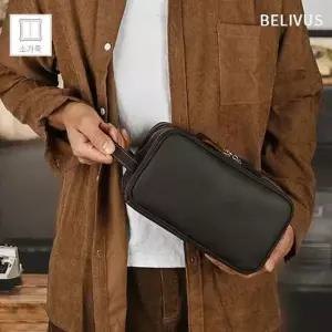 빌리버스 남자 클러치백 이태리 천연 소가죽 BJI510