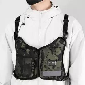 남성체스트백 가슴가방 캐주얼 밀리터리 전술백