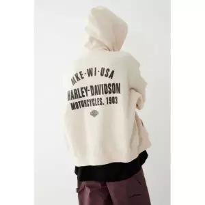 HARLEY-DAVIDSON COLLECTIONS Authentic 후드집업 크림 HH15309401