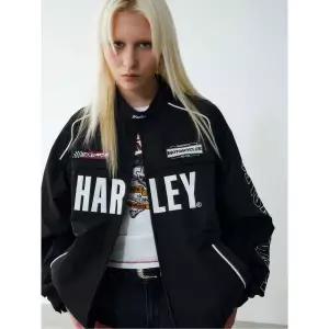 HARLEY-DAVIDSON COLLECTIONS [ICONIC] 할리 모토 레이싱 자켓 블랙_HH16103004