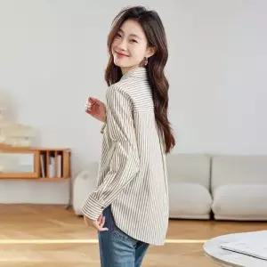 스커트 니트 여름 캐주얼 페이크 투피스 여친 스트라이프 슬림핏 A라인 CH2