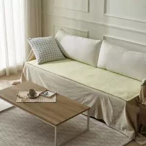 [르헤브] 브랜든 극세사 쇼파패드 겨울 쇼파커버 4인용