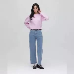 매장정품 PLASTIC ISLAND 플라스틱 아일랜드 BEIGE 릴렉스 레귤러핏 데님 팬츠 PS7DP201 1413345