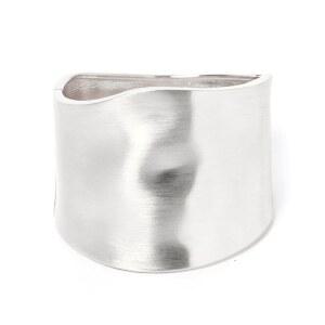 여성용 AYWFCBF 뱅글 팔찌 | 14K 골드 도금 트렌디 와이드 팔찌 | 여성용 힌지 암 커프 뱅글 청키 팔찌