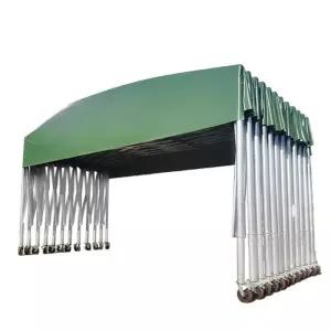 자바라 텐트 야외 천막 캐노피 폴딩 아코디언 확장형 그늘막 차박 캠핑 이동식