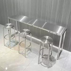 주방 바테이블 스테인리스 하이 스툴 업소용 칵테일 카페 식당 홈바 카운터 키친