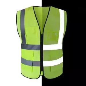 [하프클럽/셀러허브_여성트랜드패션]포켓 야광조끼 야간작업 형광조끼 인