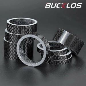 자전거 탄소 섬유 와셔 포크 스템 스페이서 MTB 28.6mm 프론트 로드 바이크 액세서리 1-1/8인치