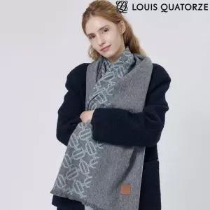 매장정품 LOUIS QUATORZE 루이까또즈 라세느 캐시미어 빅 머플러 1EHC010 1344265