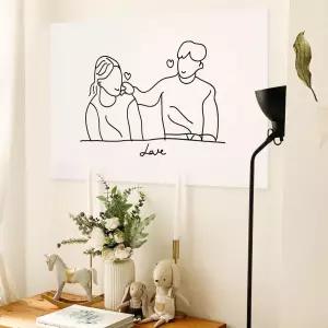 대형 패브릭 포스터 볼콕하트 S