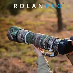 ROLANPRO 카무플라주 코트 캐논 RF200-800mm F6.3-9 IS USM 렌즈용 방수 레인 커버 보호 케이스 총 슬리브