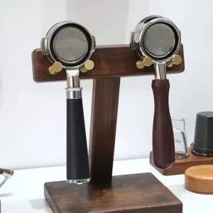 포터필터 원목 행거 브래킷 스탠드 걸이 58/54/51 거치대 탬퍼