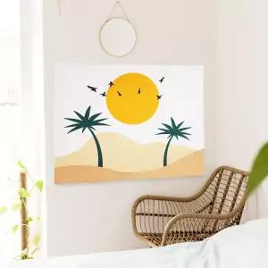 대형 패브릭 포스터 오아시스 소