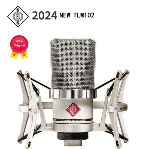 브랜드 TLM102 프로페셔널 콘덴서 마이크 녹음 라이브 노래 장비 가라오케 TLM 102