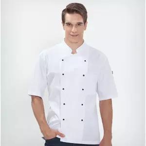 베이직 업소용 요리사 쉐프 조리복 위생복 반팔 모음 Lrj9+7Jja