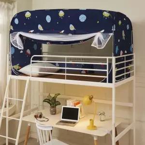 1인용 침대 텐트 수면 방한 난방텐트 원터치 보온 2층 사각