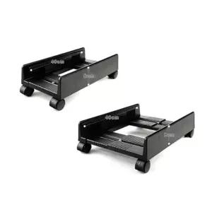 플라스틱 바퀴 이동 폭조절 본체 받침 튼튼한 컴퓨터선반