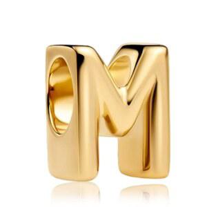 판도라 팔찌와 목걸이 여성을 위한 Amiewen S925 A-Z 14K 골드 도금 이니셜 문자 알파벳 매력, 생일 기념일 크리스마스에 커플 가족 친구를 위한 선물 어머니 발렌타인 데이 졸업생