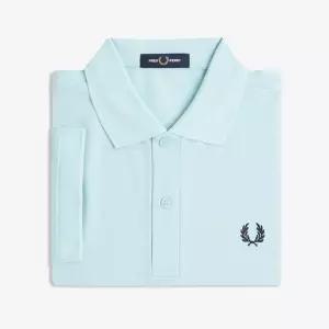 26SS M6000 플레인 프레드페리 셔츠 - 볼보이블루/다크에어포스 AFPM2616000-97A