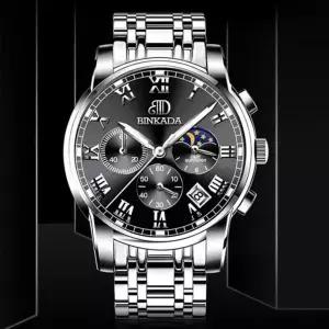 메탈 써지컬스틸 시계 군인 체인팔찌 손목 전자 패션