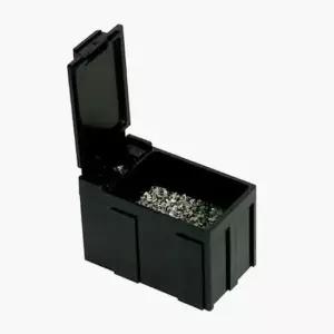 [생활] 블랙 칩 비즈보관함 칩박스 5개