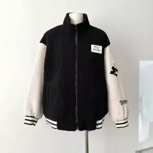 여성 겨울 후리스 패치 디자인 뽀글이 점퍼 LKJ022 경량 야상 구스다운 바람막이점퍼 플리스 바람막이 집업