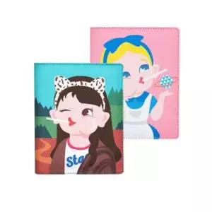 BENTOY 신분증 티켓 여행용 다기능 캐릭터 여권지갑