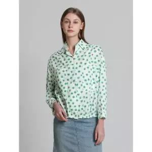 [하프클럽/]데이지 아웃포켓 셔링블라우스 (택가격 158000원)