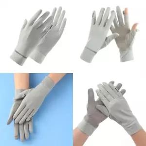 ( )여성 2컷 오픈형 장갑 그레이 자외선차단운동장갑 쿨장갑 마라톤장갑 여름