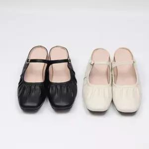 [라운슈][라운슈] 스퀘어토 셔링 메리제인 뮬 미들힐 4.5cm (48325846)