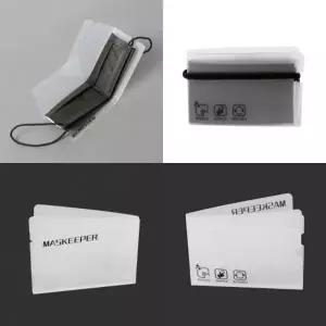 ( )포켓 접이식 마스크 케이스 마스크보관 마스크파우치 마스크보관함