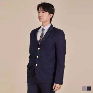 [RIZPICK]TBZ 3버튼 남자 그레이 네이비 자켓 바지 세트 교복 경성