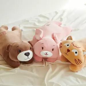 이솔홈 동물베개 모찌 유아 애착 안고자는 베개